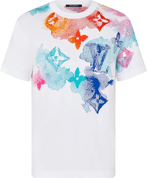 louis vuitton watercolor t shirt